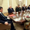 Davutoğlu Orgeneral Şerif'i kabul etti