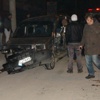 Ambulans kaza yaptı! Ambulans kaza yaptı!