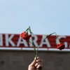 Ankara Garı önünde anma Ankara Garı önünde anma