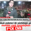 Amerikalı göstericiler CNN'i protesto etti İZLE Amerikalı göstericiler CNN'i protesto etti İZLE