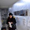 Eczanede, naylonlu koronavirüs önlemi