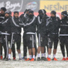 Ziraat Türkiye Kupası maçı öncesi Beşiktaş'ın kar çilesi