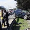Ümraniye TEM otoyolunda trafiği kilitleyen kaza