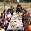 Kayak pistlerinden önce şelaleyi turladılar