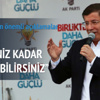 Davutoğlu engelli gence cevabı mitinge damgasını vurdu Davutoğlu engelli gence cevabı mitinge damgasını vurdu