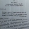 Başsavcılığın ’arama’ talimatı kapılara asıldı