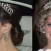 Kate Middleton kayınvalidesinin tacını taktı Kate Middleton kayınvalidesinin tacını taktı
