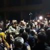 Ankara Büyükşehir Belediyesi önünde kadro eylemi