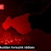 Nizip te okuldan hırsızlık iddiası Nizip te okuldan hırsızlık iddiası