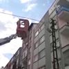 Kayseri'de yavru kumruyu kurtarma operasyonu