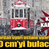 Sıcaklık 15 derece düşecek