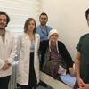 74 yaşındaki kadına bacak kemiğinden çene kemiği yapıldı 74 yaşındaki kadına bacak kemiğinden çene kemiği yapıldı