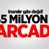 Bilinmeyen numaralara harcama 545 milyon TL