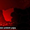 Samsun daki şiddetli yağış
