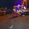 Ekip otosu otomobille çarpıştı: 2 ölü!
