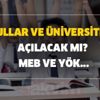 MEB ve YÖK son dakika açıklamaları: Okullar ve üniversiteler açılacak mı? (İlkokul-Ortaokul-Lise-Üniversite) MEB ve YÖK son dakika açıklamaları: Okullar ve üniversiteler açılacak mı? (İlkokul-Ortaokul-Lise-Üniversite)