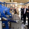 Vali Soytürk Zeytinyağı fabrikasında Vali Soytürk Zeytinyağı fabrikasında