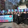 İSMMMO'ya maktu üye aidat protestosu İSMMMO'ya maktu üye aidat protestosu