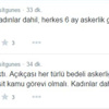 CHP'li vekil: Kadınlar da askerlik yapsın! CHP'li vekil: Kadınlar da askerlik yapsın!