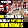 Erol Bulut tarihe geçen golün taktiğini soyunma odasında vermiş Erol Bulut tarihe geçen golün taktiğini soyunma odasında vermiş
