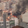 İstanbul'un göbeğinde korkutan yangın!