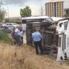 Ankara'da işçi servisi kaza yaptı:14 yaralı