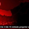 Karadeniz de 3 ilde 15 noktada yangınlar sürüyor (9) Karadeniz de 3 ilde 15 noktada yangınlar sürüyor (9)
