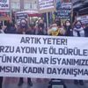Kadınlar Aygün için sokakta Kadınlar Aygün için sokakta