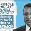 Ekrem İmamoğlu, Kanal İstanbul ihalesine girecekleri tehdit etti Ekrem İmamoğlu, Kanal İstanbul ihalesine girecekleri tehdit etti