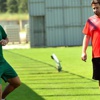 Bursaspor'da yeni transfer Jorquera, ilk antrenmanına çıktı