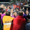 Sivas'ta maçtan sonra ortalık karıştı Sivas'ta maçtan sonra ortalık karıştı
