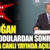 Flaş... Flaş... Erdoğan dedikodulardan sonra ilk defa canlı yayında açılış yaptı Flaş... Flaş... Erdoğan dedikodulardan sonra ilk defa canlı yayında açılış yaptı