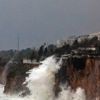 SON DAKİKA: Antalya'da fırtına hayatı felç etti: Dev dalgalar falezleri dövdü SON DAKİKA: Antalya'da fırtına hayatı felç etti: Dev dalgalar falezleri dövdü