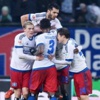 5 gollü maçta zafer Hamburg'un