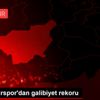 Diyarbekirspor dan galibiyet rekoru