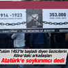Atina'da sözde Pontus soykırımı protestosu Atina'da sözde Pontus soykırımı protestosu