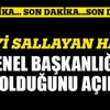 CHP Genel Başkanlığına aday olduğunu açıkladı CHP Genel Başkanlığına aday olduğunu açıkladı