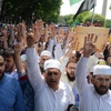 'Ayasofya ibadete açılsın' eylemi