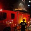 Müstakil evler alev alev yandı