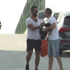 Arda, İniesta'yı karşısında görünce... Arda, İniesta'yı karşısında görünce...