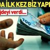 Bakan müjdeyi duyurdu: Dünyada ilk defa biz yapıyoruz Bakan müjdeyi duyurdu: Dünyada ilk defa biz yapıyoruz