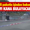 Şüpheli Paketten Parça Tesirli Bomba Çıktı Şüpheli Paketten Parça Tesirli Bomba Çıktı