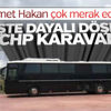 CHP yürüyüşünde Kılıçdaroğlu'nun kullandığı karavan CHP yürüyüşünde Kılıçdaroğlu'nun kullandığı karavan