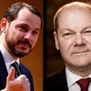 Bakan Berat Albayrak, Alman Finans Bakanı Olaf Scholz ile görüştü Bakan Berat Albayrak, Alman Finans Bakanı Olaf Scholz ile görüştü