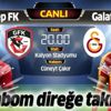 Gaziantep FK - Galatasaray | İlk 11'ler belli oldu