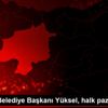 Suşehri Belediye Başkanı Yüksel, halk pazarını inceledi