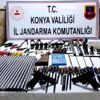 Evinin bodrumunu silah imalathanesine çevirmiş Evinin bodrumunu silah imalathanesine çevirmiş