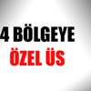 Sınırlarda, 4 bölgede özel üsler kuruldu Sınırlarda, 4 bölgede özel üsler kuruldu