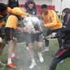 Taffarel'e sürpriz doğum günü kutlaması Taffarel'e sürpriz doğum günü kutlaması