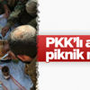 Mehmetçik yemek sofrasında